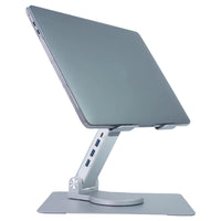 Adjustable Laptop Stand - 360° Rotating Base for 13-17" Laptops